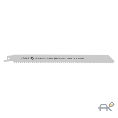 Полотно для сабельной пилы универсальное 230 мм. 6 TPI HOEGERT HT6D916